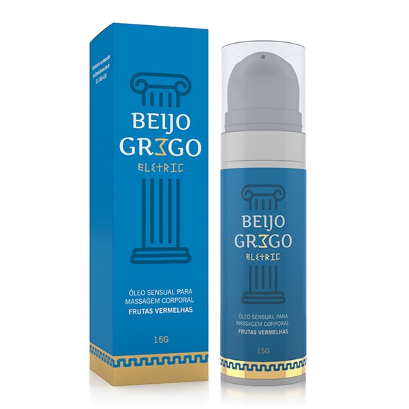 Gel Beijável Eletric Beijo Grego 15g