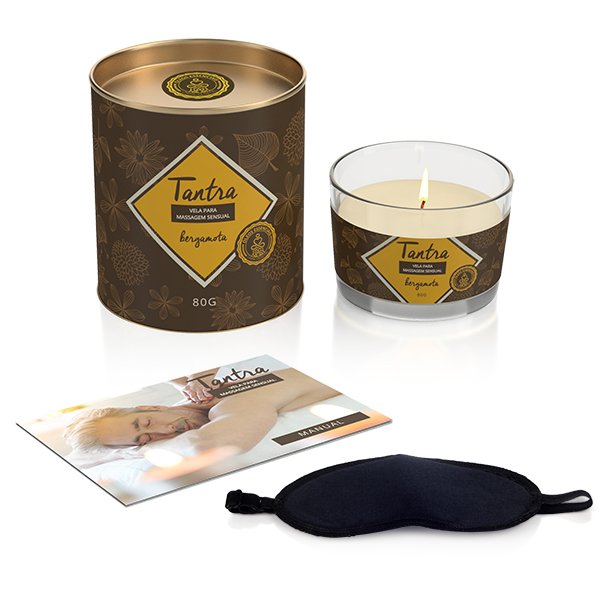 Vela para Massagem Sensual Tantra
