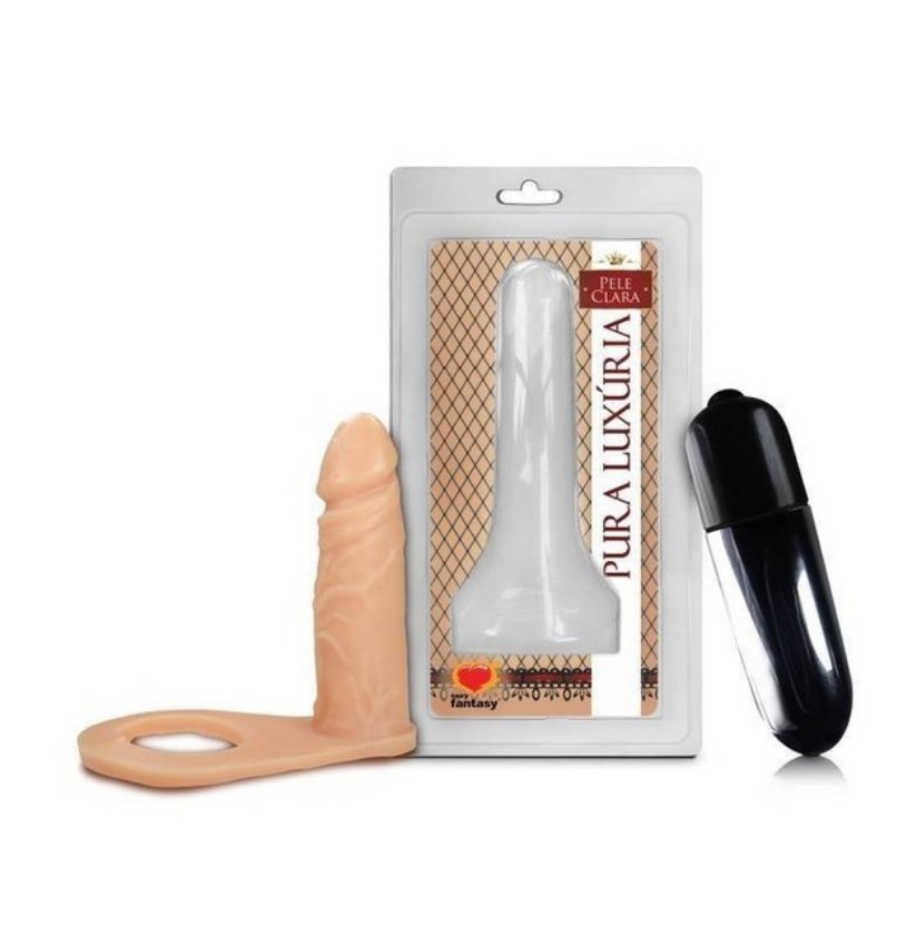 Anel Companheiro com Cápsula Vibratória Sexy Fantasy 10,4×2,8cm