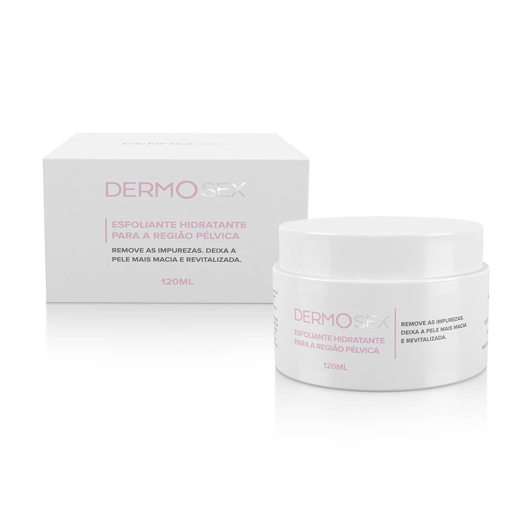 Esfoliante Hidratante para Região Pélvica Dermosex – 120 ml
