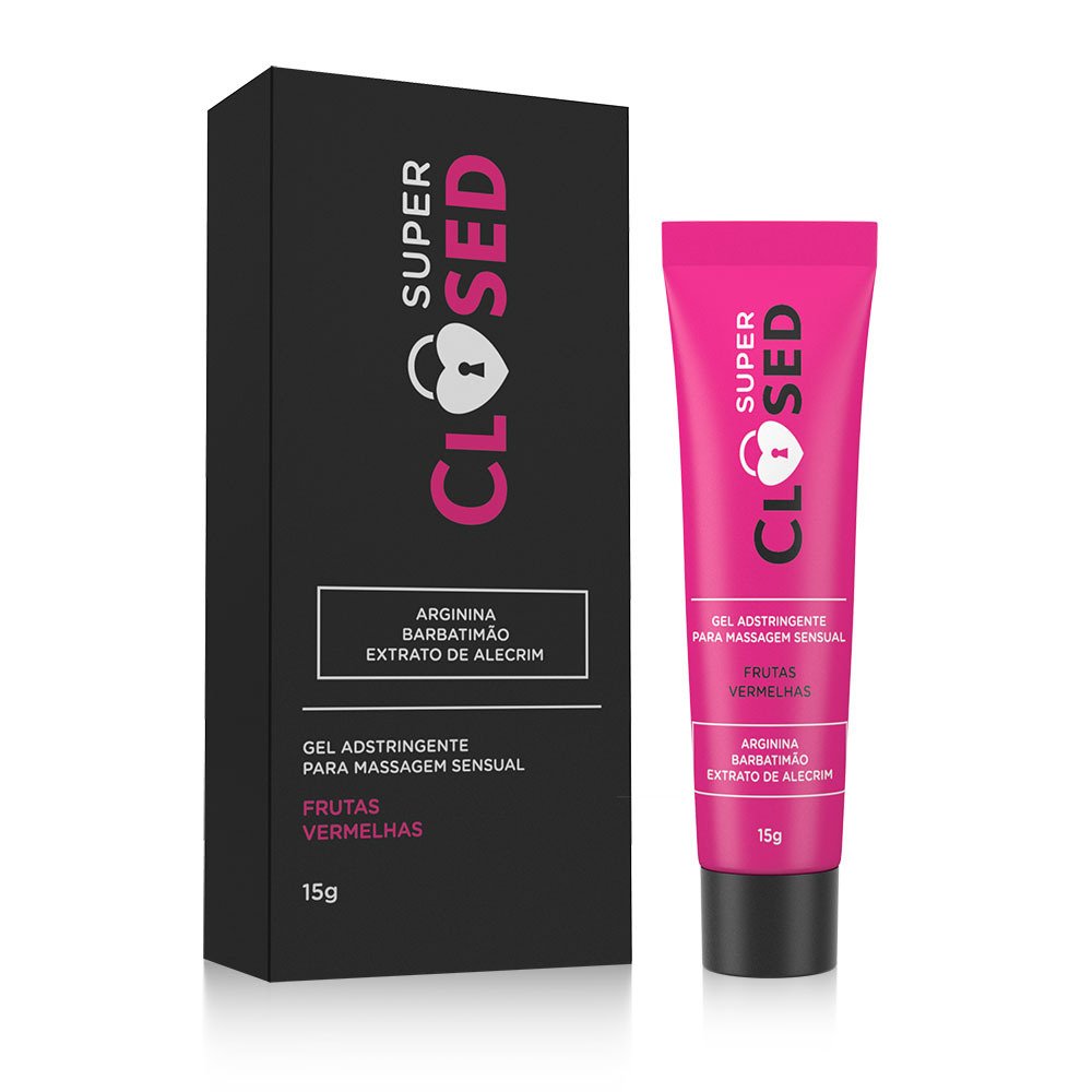 Gel Adstringente Beijável Super Closed