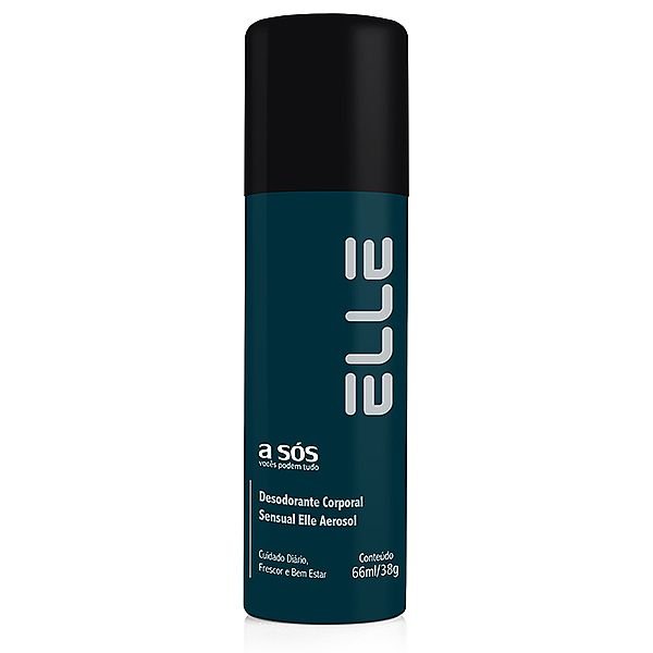 Desodorante Íntimo Elle - 38g/66ml