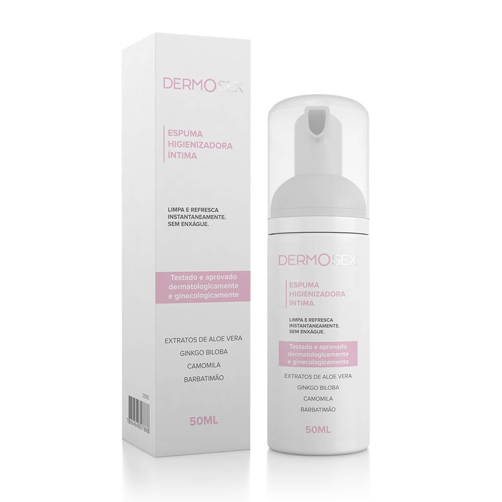 Espuma Higienizadora Íntima Dermosex – 50 ml