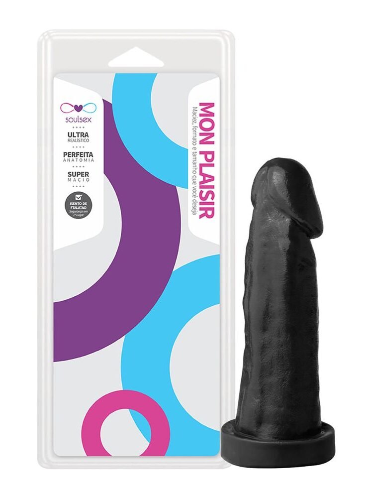 Mon Plaisir Prótese com Glande 17 X 4cm Soulsex