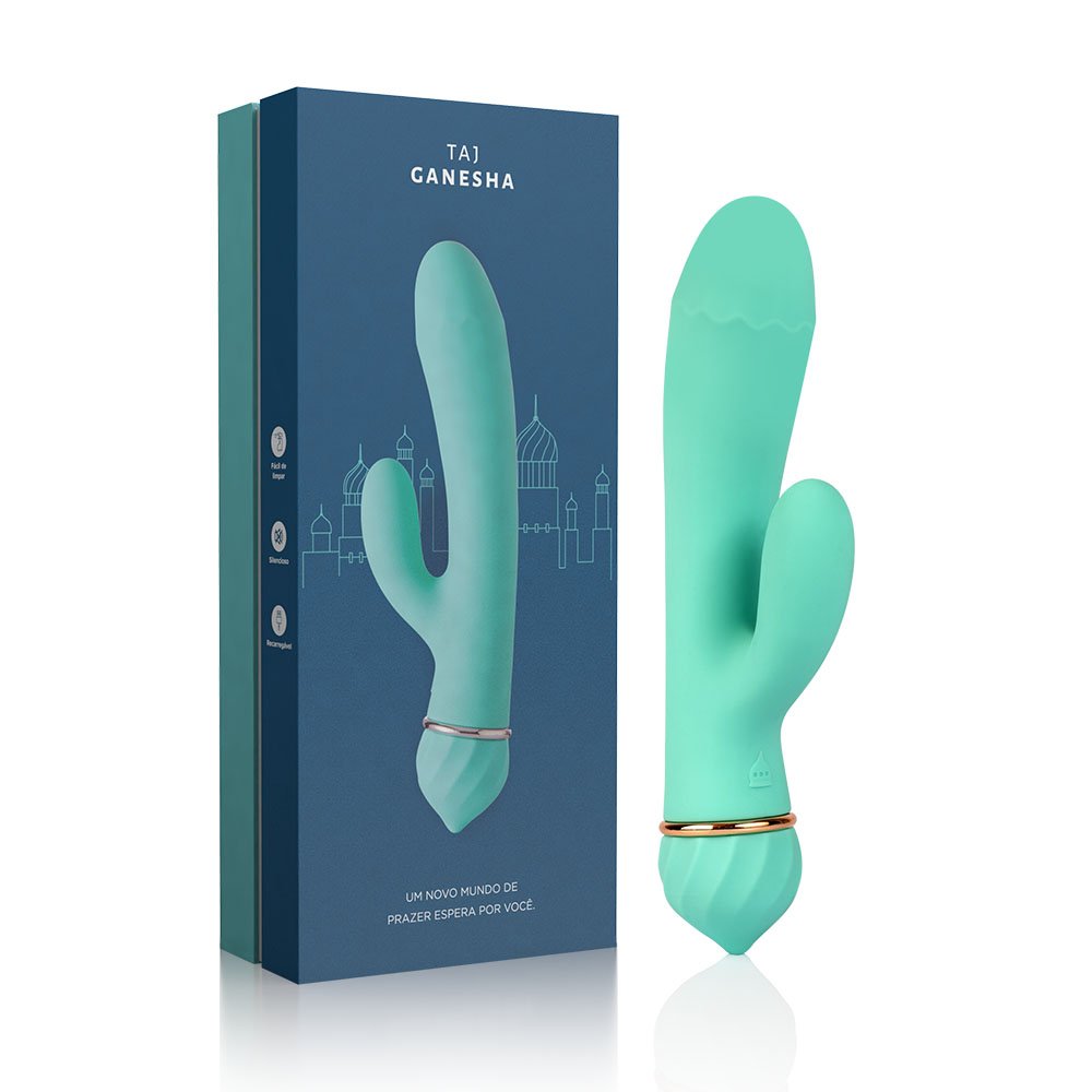 Vibrador Recarregável Multivelocidade Taj Ganesha