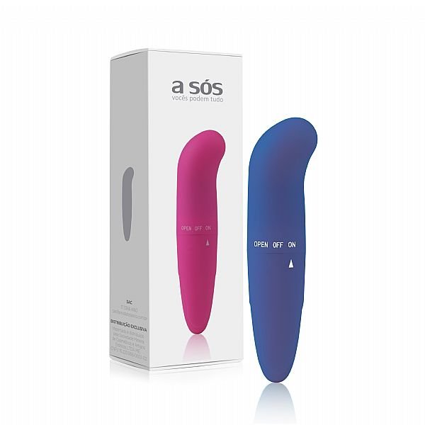 Vibrador Ponto G Touch Sensation - 11,5 cm X 2,5 cm