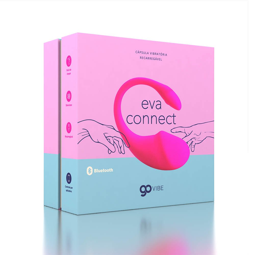 Cápsula Vibratória Multivelocidade Recarregável Go Vibe Eva Connect - Imagem 2