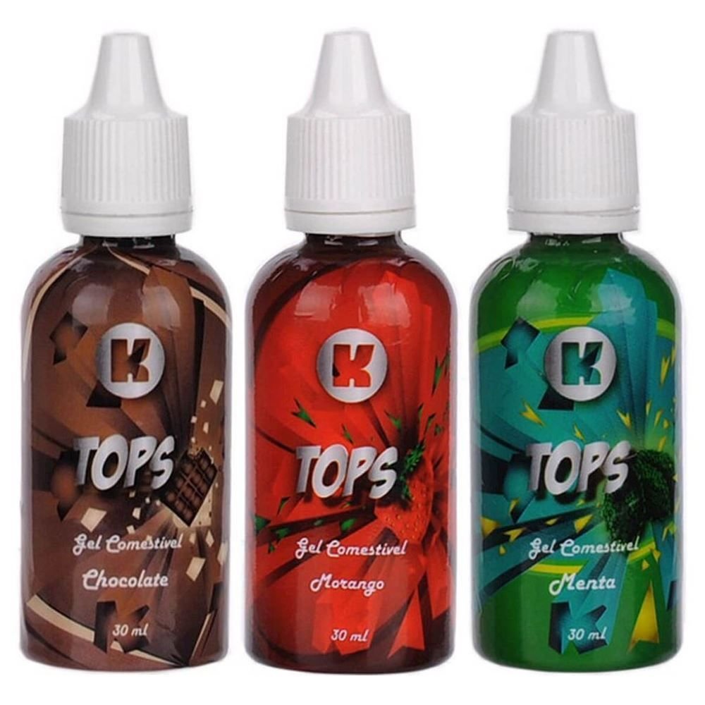 Tops Gel Comestível para Massagem