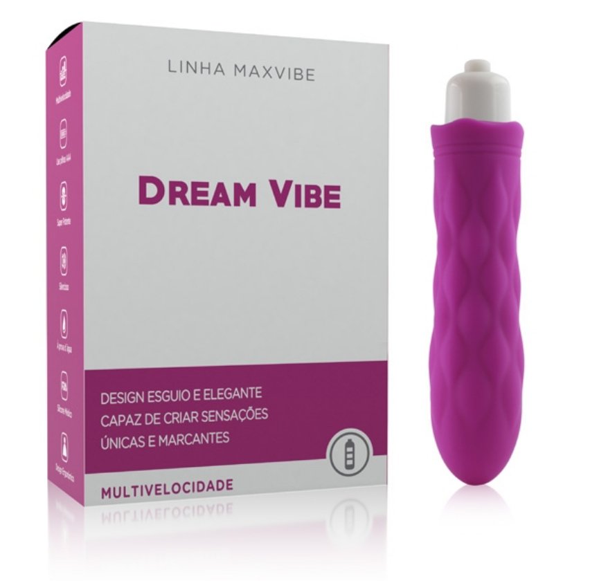 Mini Vibrador Estimulador Dream Vibe Ethan 12 cm x 2,5 cm