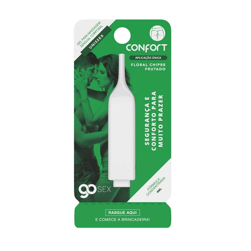 Gel Dessensibilizante Go Sex Confort Aplicação Única