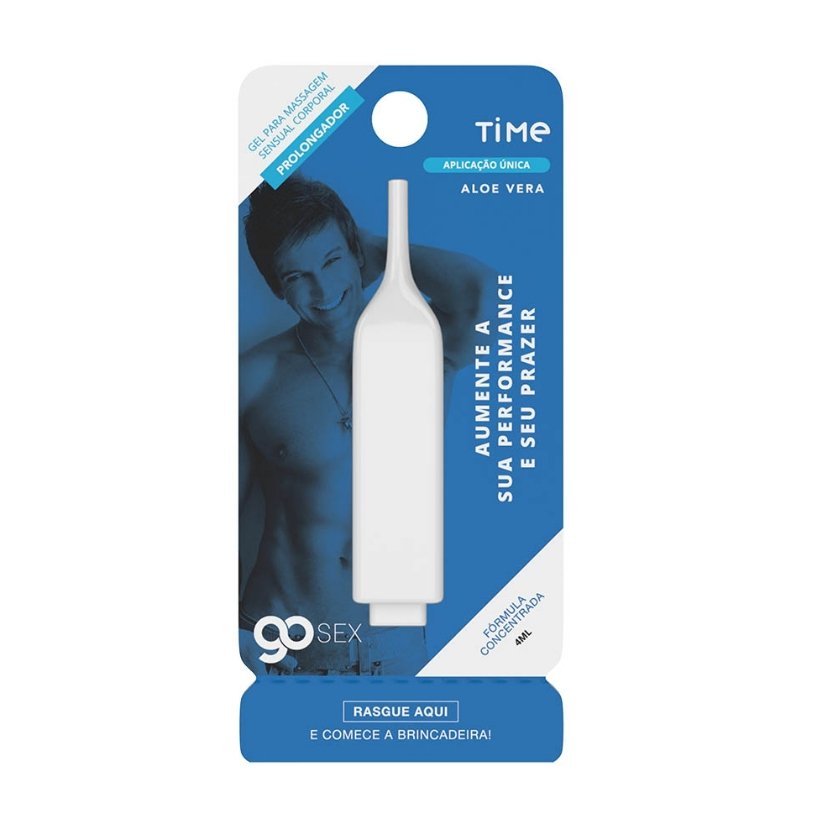 Gel Prolongador Go Sex Time Aplicação Única