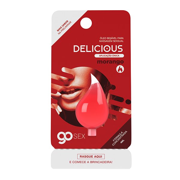 Gel Comestível Go Sex Delicious