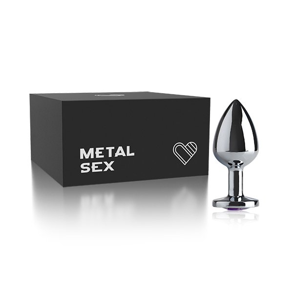 Plug Anal Metal Butt Pequeno Cromado